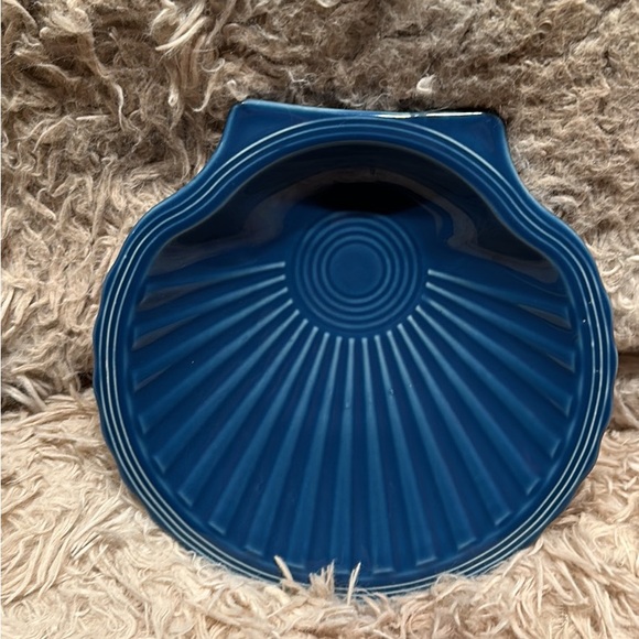Fiestaware shell plate in lapis blue 8 1/4” - Picture 4 of 4